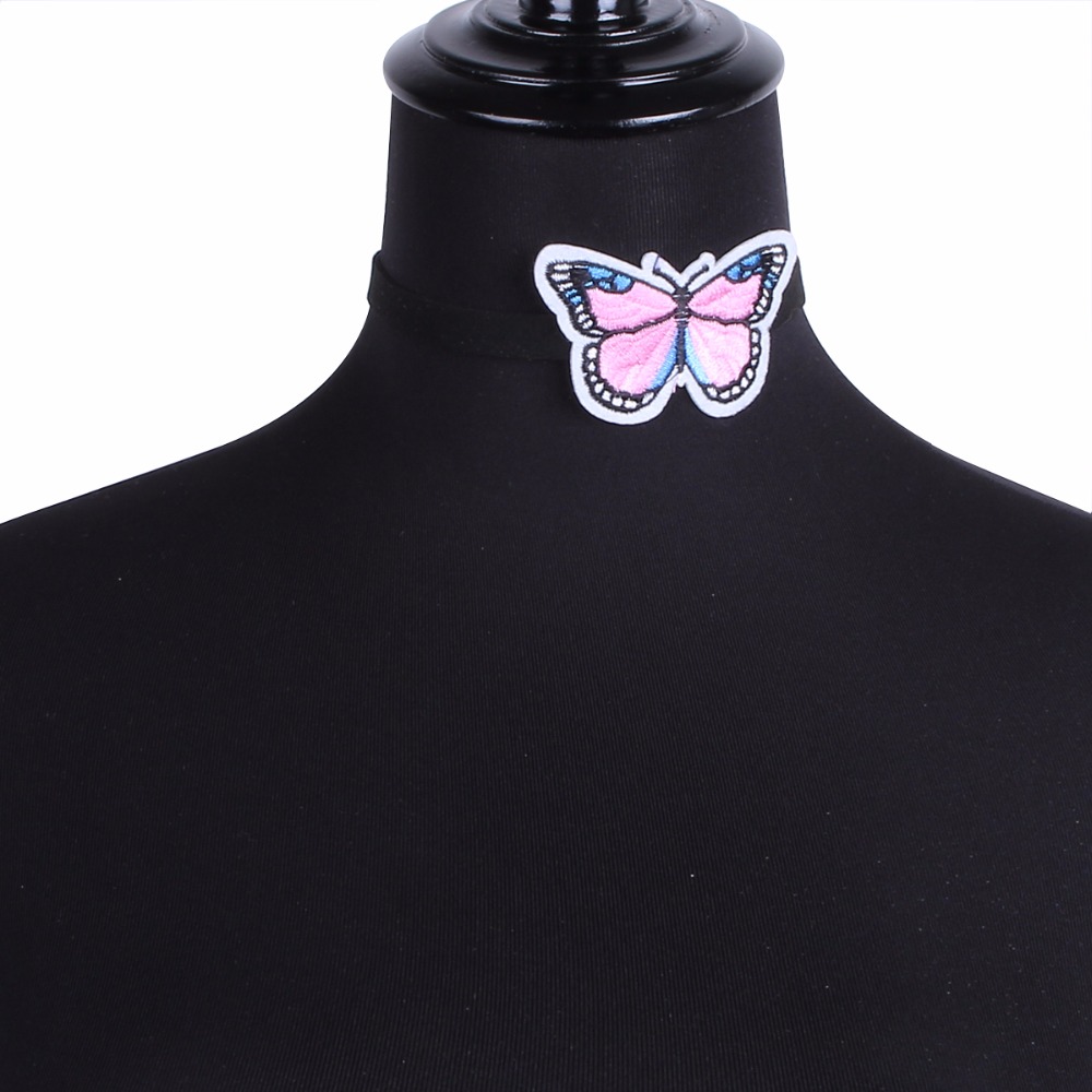 Halsband choker Fjäril - 2