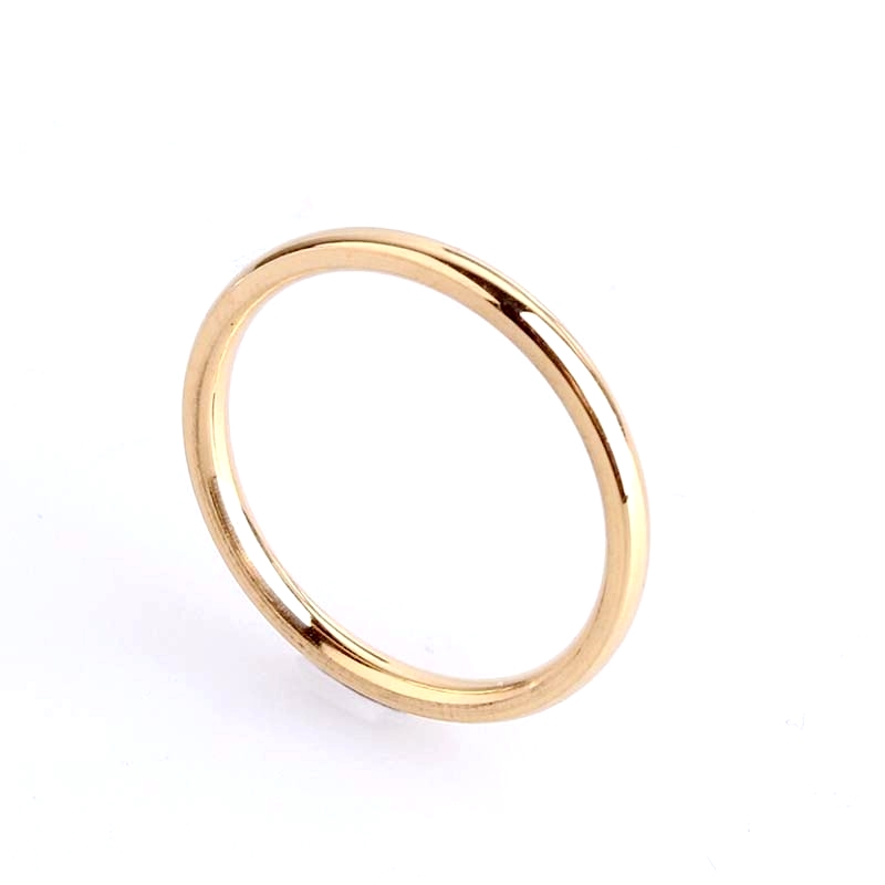 Rostfritt stål ring förlovning