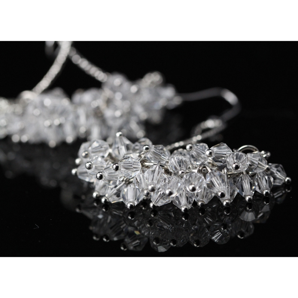 Earrings crystal - 4