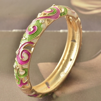 9K guldfylld Guld FILLED gulddoublé armband - 2