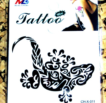 Temporary tattoo stickers