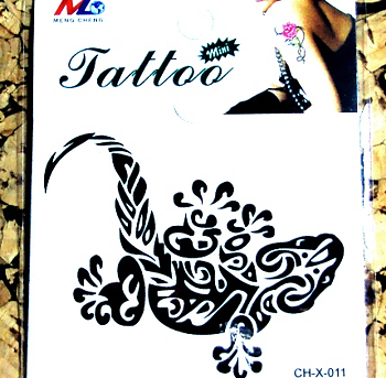 Temporary tattoo stickers