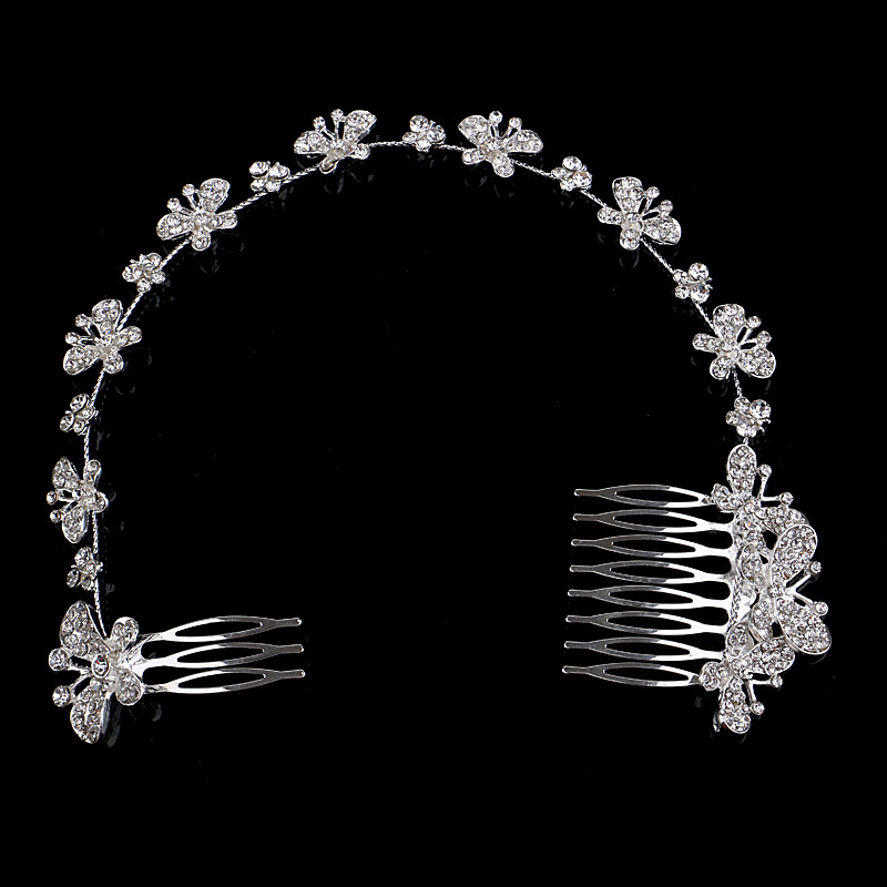 Kvinnor hårband  bröllop diadem  - 2