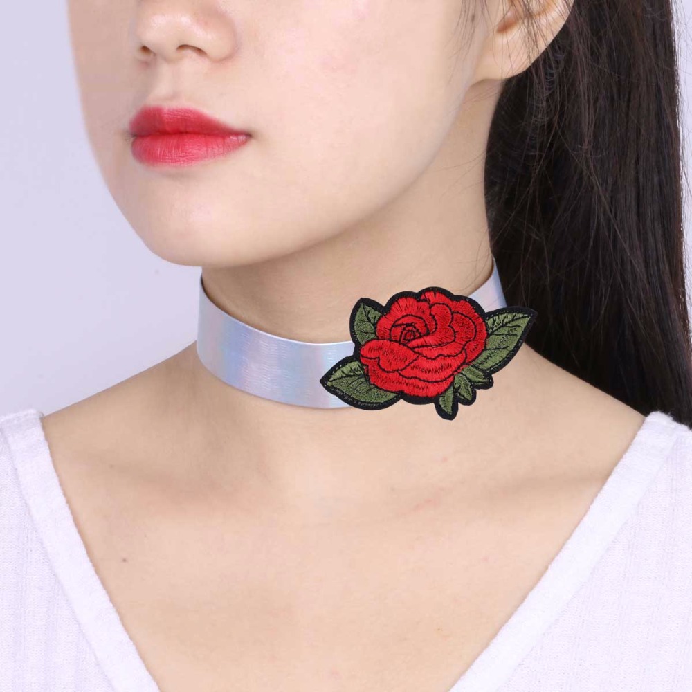 Vintage necklace Flower - 2