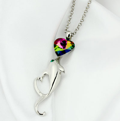 18K White Gold Filled Necklace