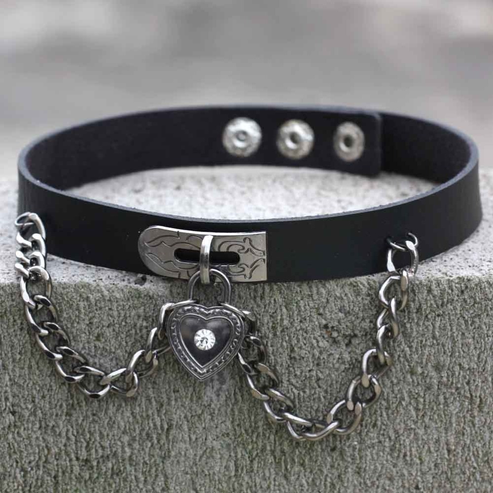 Halsband Punk Halsband PU Läder - 4