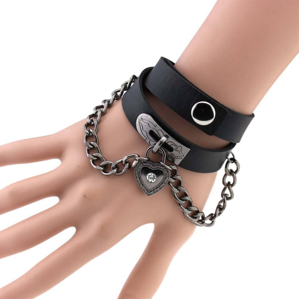 Halsband Punk Halsband PU Läder - 7