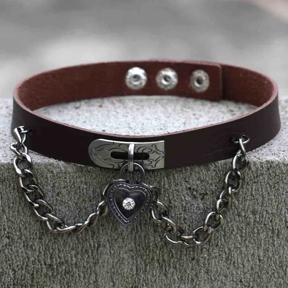 Halsband Punk Halsband PU Läder - 5
