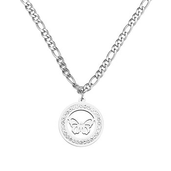 Rostfritt stål HALSBAND GULD, SILVER