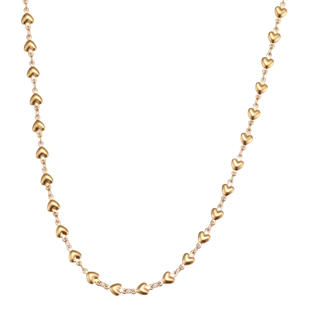 Rostfritt stål HALSBAND GULD, SILVER
