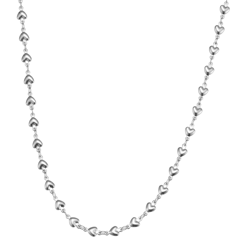 Rostfritt stål HALSBAND GULD, SILVER - 2