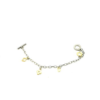Silver pläterat armband Charm
