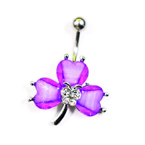 Navelpiercing Klöver