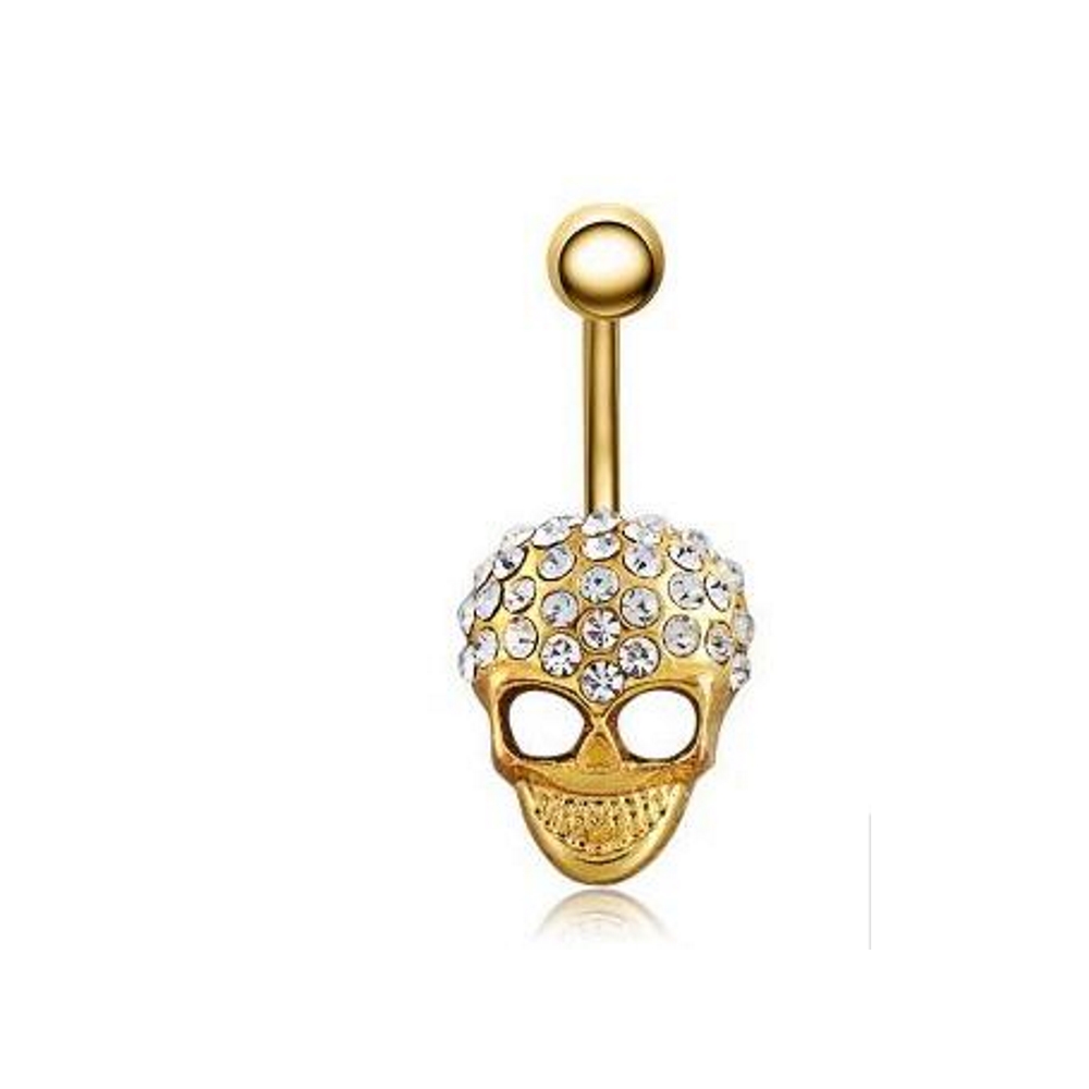 Guldpläterade Navelpiercing Piercing smycken