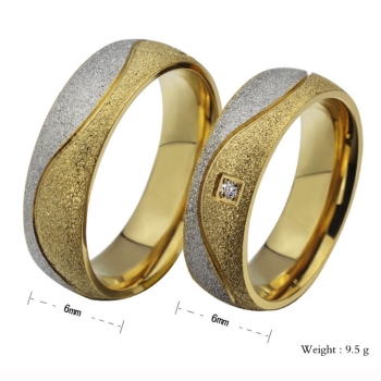 Rostfritt stål ring - 3