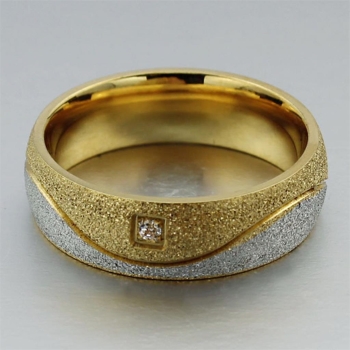 Rostfritt stål ring - 2