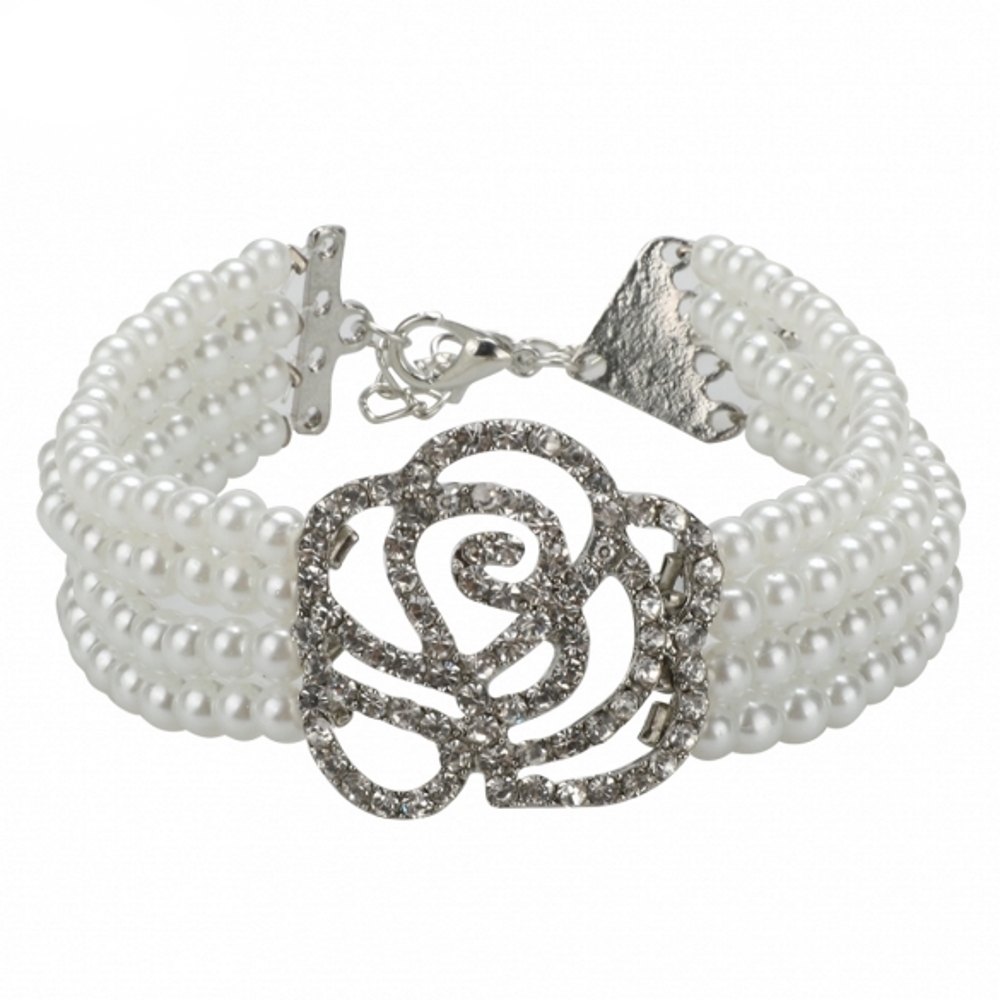 Blomma pärla Armband