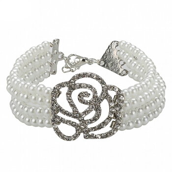 Blomma pärla Armband