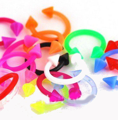 BCR rings & rings CBR & Nose Jewelry 4 pcs
