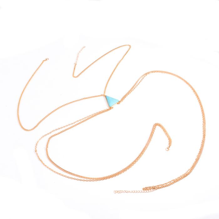 Fashion jewelry rhinestone Infinity body chains - 16