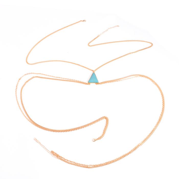 Fashion jewelry rhinestone Infinity body chains - 15