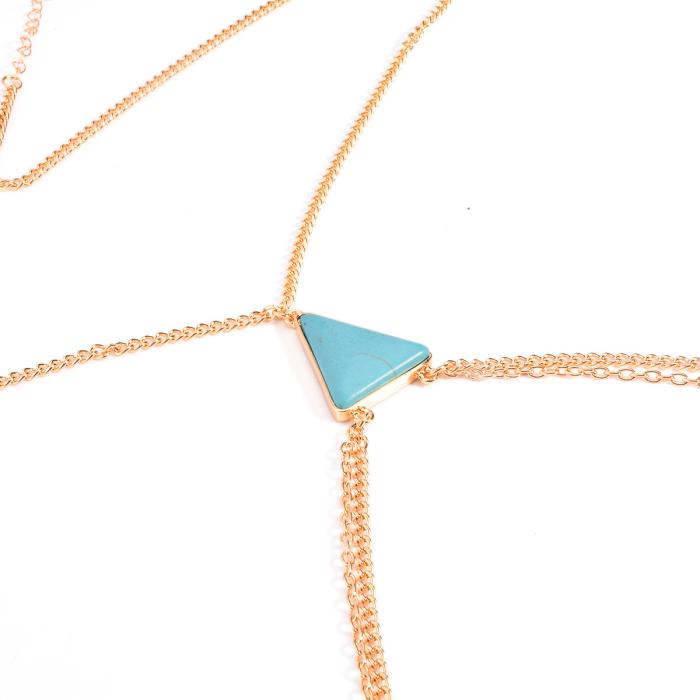 Fashion jewelry rhinestone Infinity body chains - 11