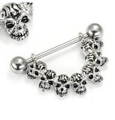 Stål Bröstpiercing Smycken Body Smycken