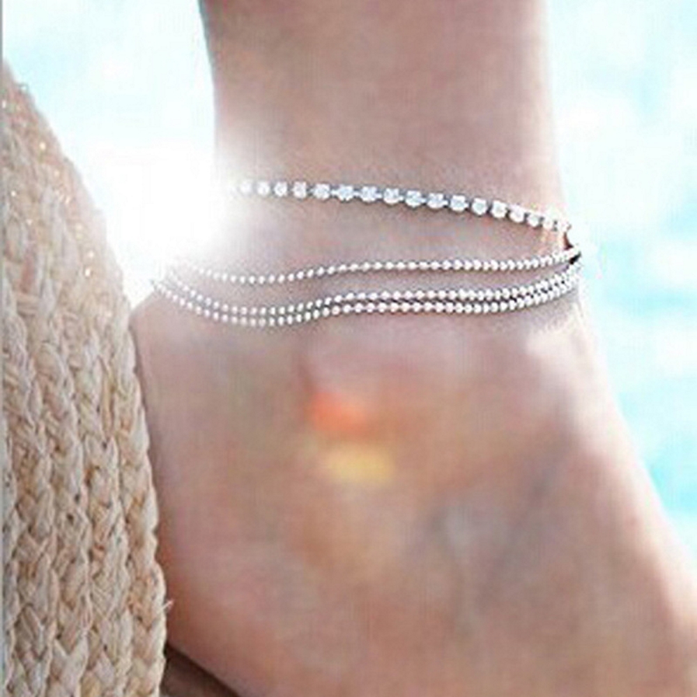 Kedja Fotled Armband Barefoot