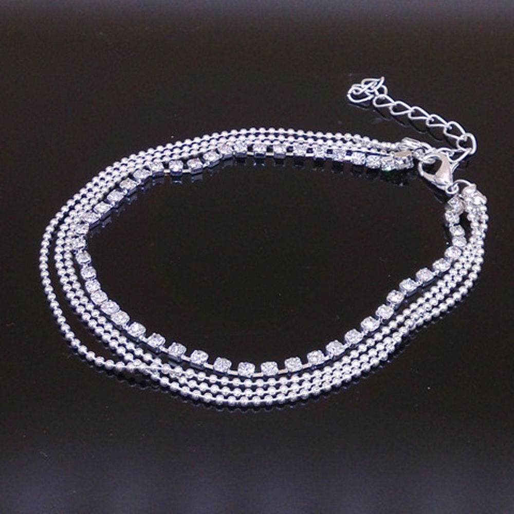 Kedja Fotled Armband Barefoot - 3
