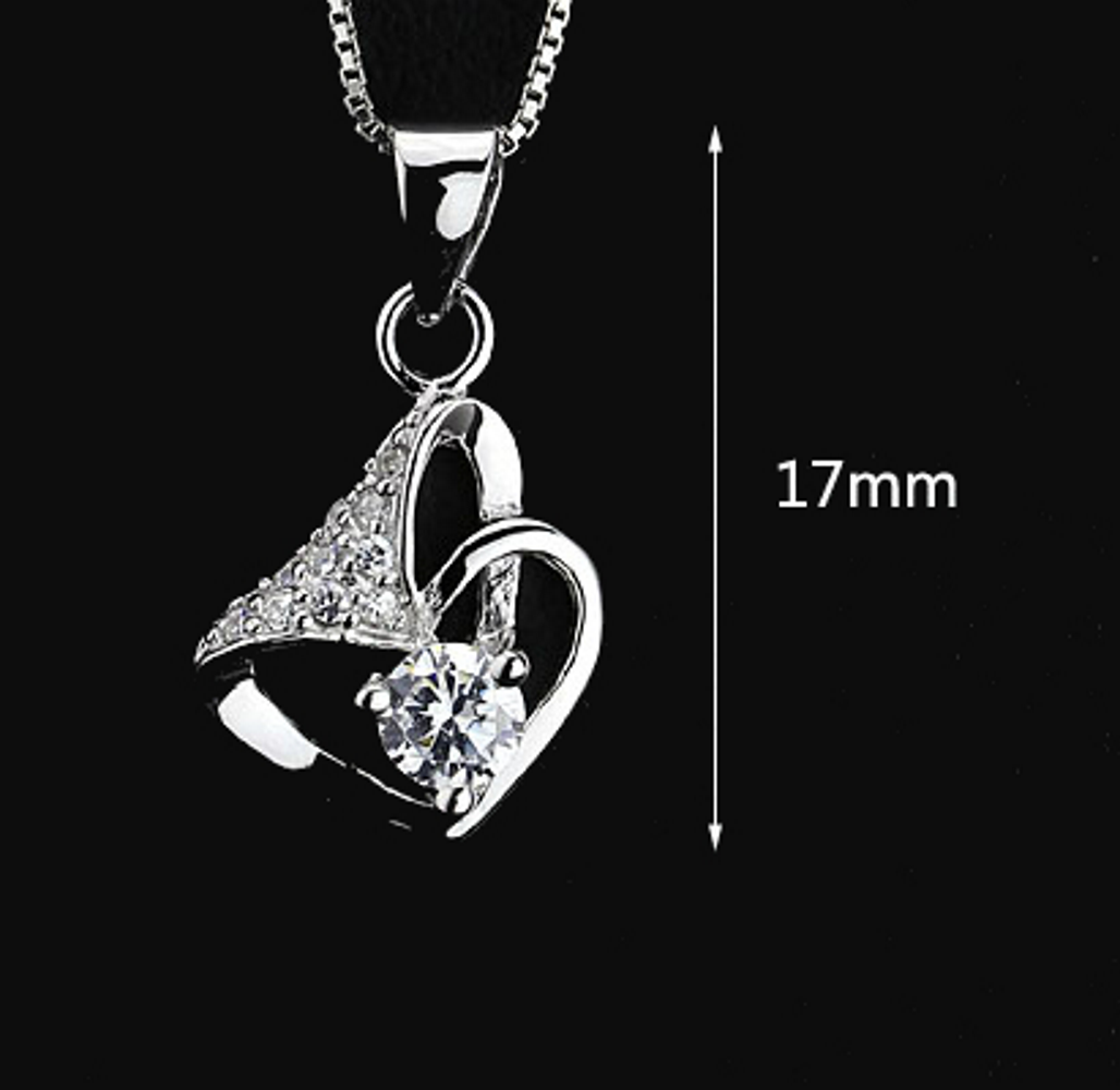 925 SILVER NECKLACE CZ
