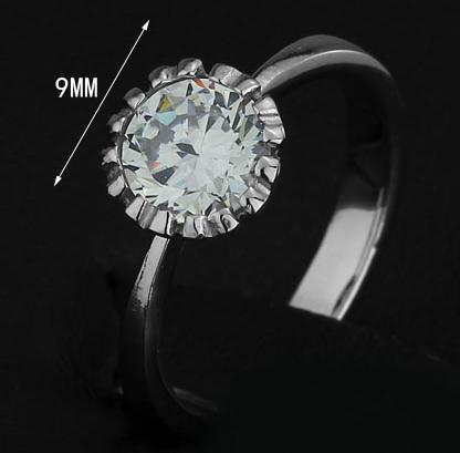 316L Stainless Steel Lady Ring