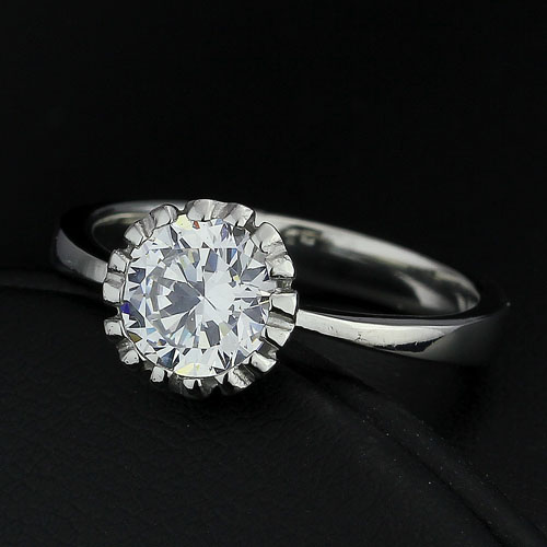 316L Stainless Steel Lady Ring - 4