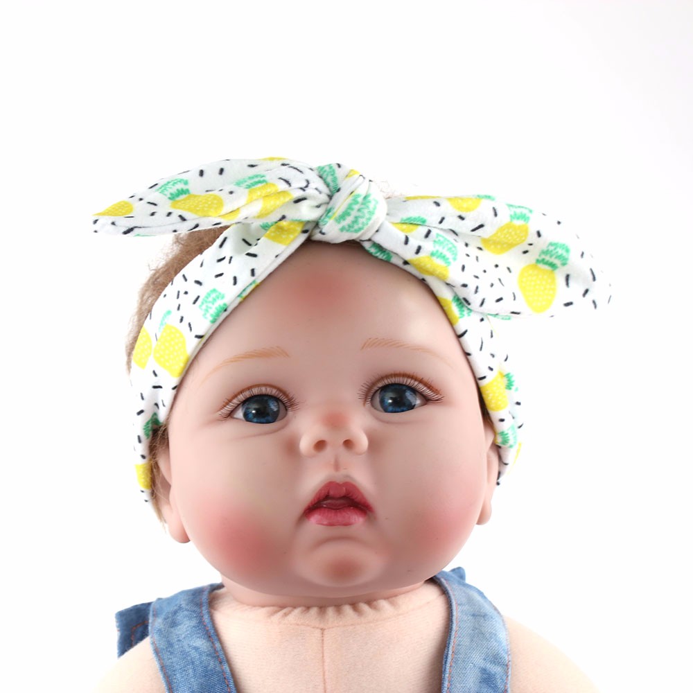 Baby hårband Princess flicka Rosett - 6