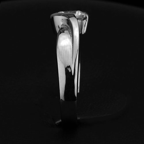 316L rostfritt stål Lady ring - 3