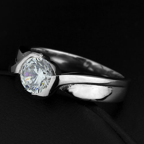 316L rostfritt stål Lady ring - 4