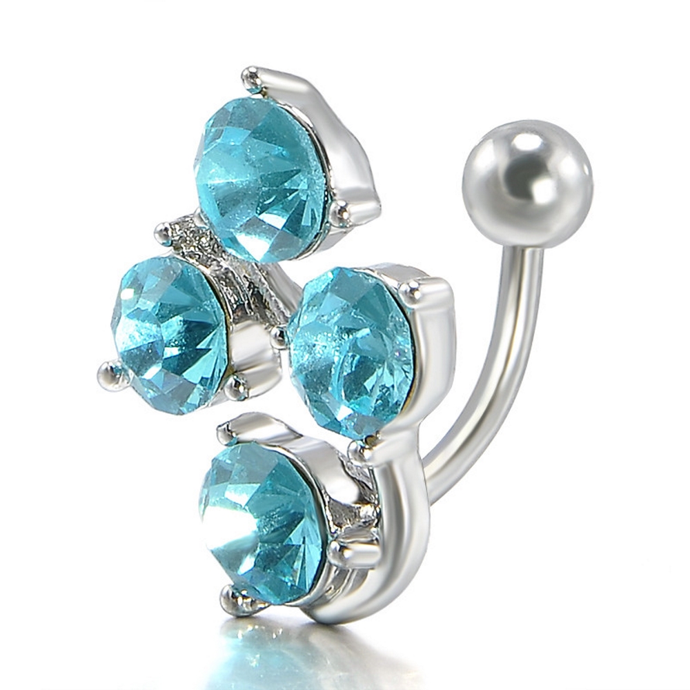 Navel Belly Button Ring Body Piercing Jewelry - 3