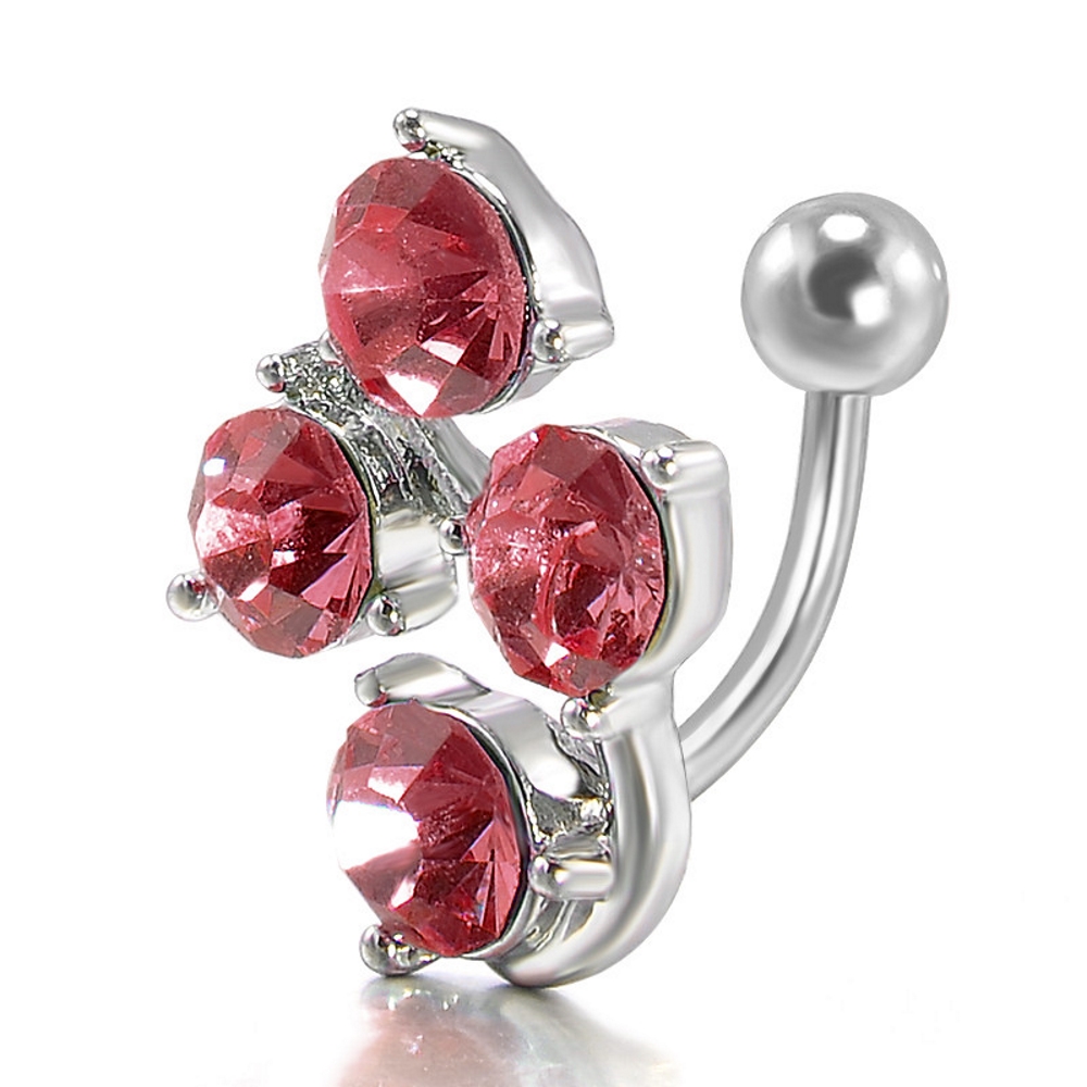Navel Belly Button Ring Body Piercing Jewelry - 4