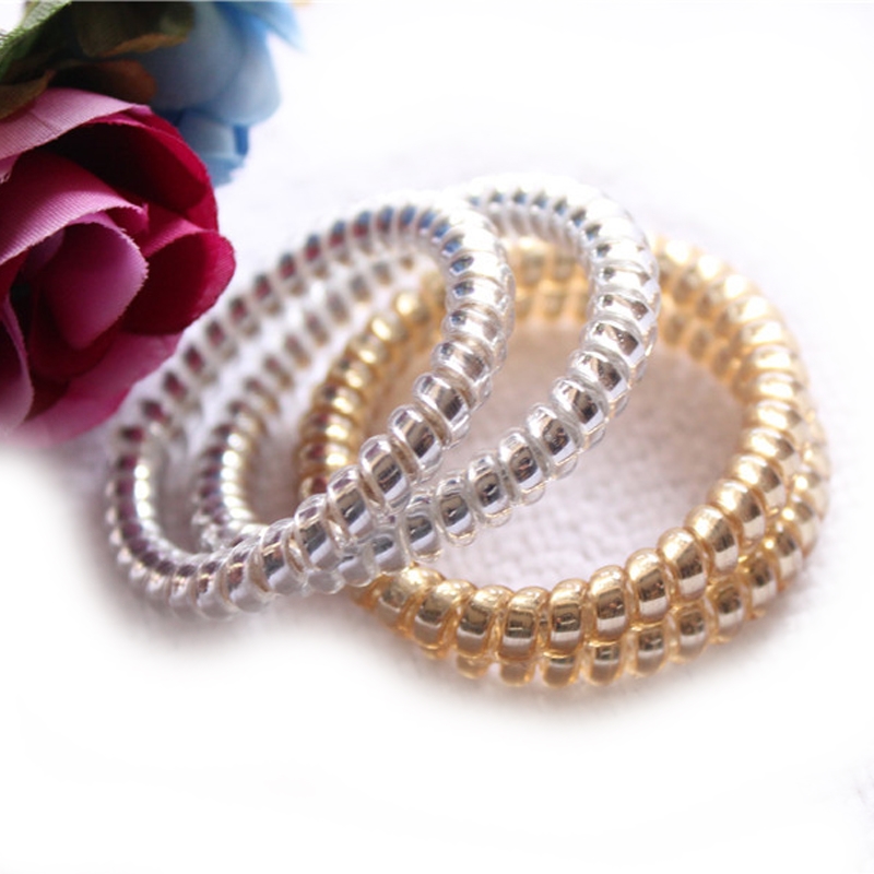 Hair Clips  2PCS GOLD+SILVER 