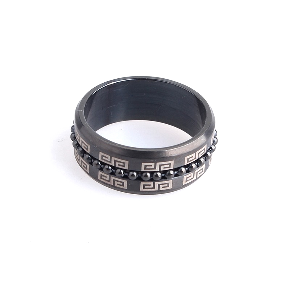 Rostfritt stål ring 8mm muren kulkedja - 4