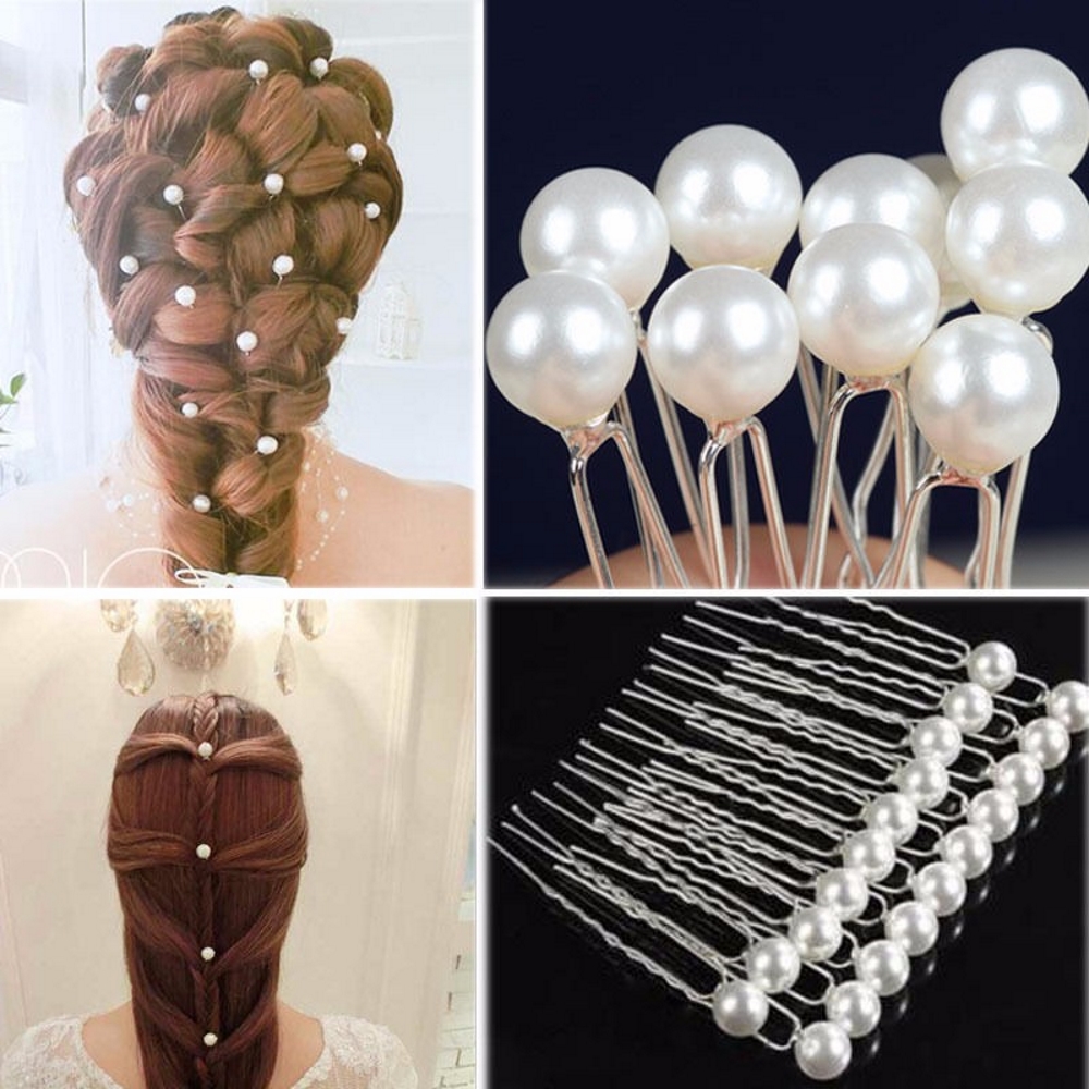 Hair Pins Wedding Pearl 20PCS - 4