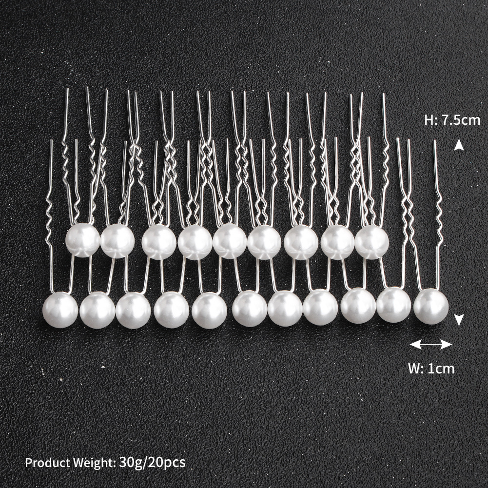 Hair Pins Wedding Pearl 20PCS - 6