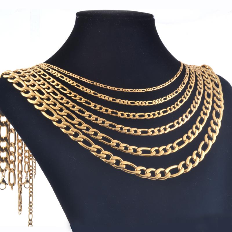Rostfritt stål halsband + armband Set 5mm