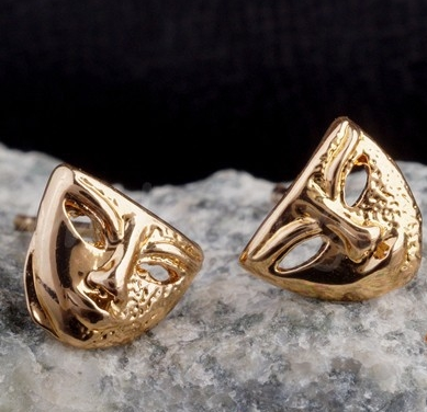 18k Gold Filled Lady Earrings