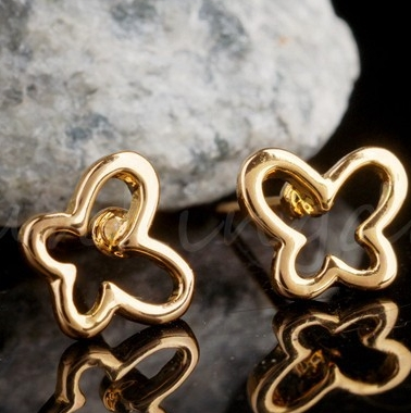 18k Gold Filled Lady Earrings