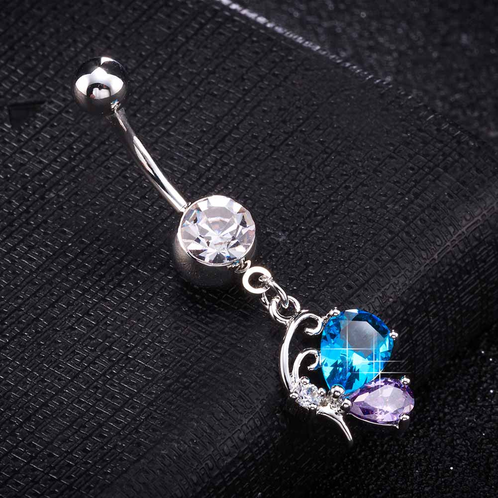 Navel Belly Button Ring Body Piercing Jewelry - 2