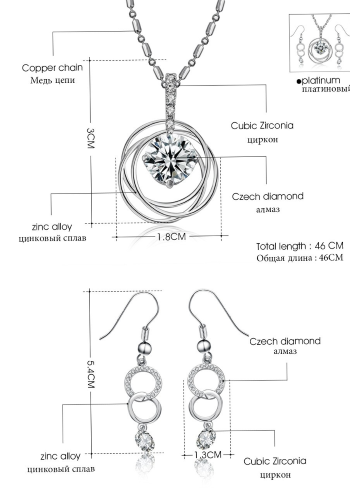 18K Gold Filled SETS CZ - 5