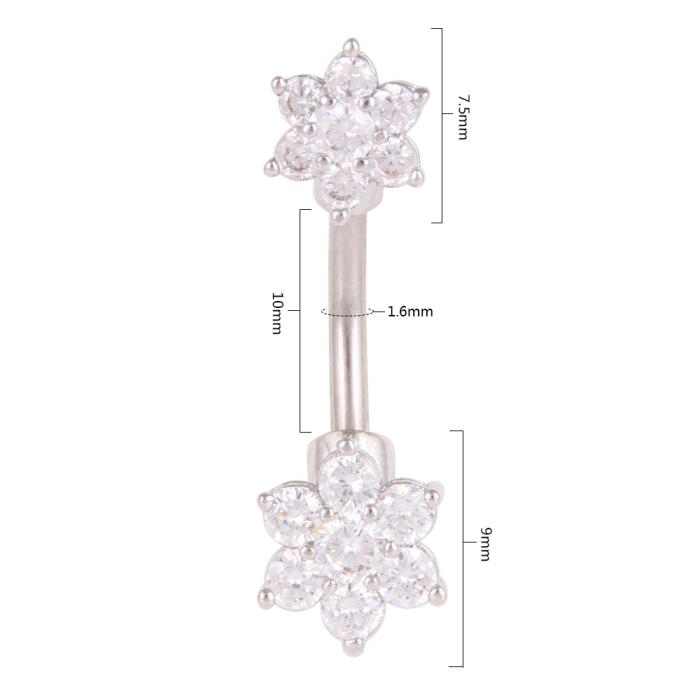 Navelpiercing blomma - 2