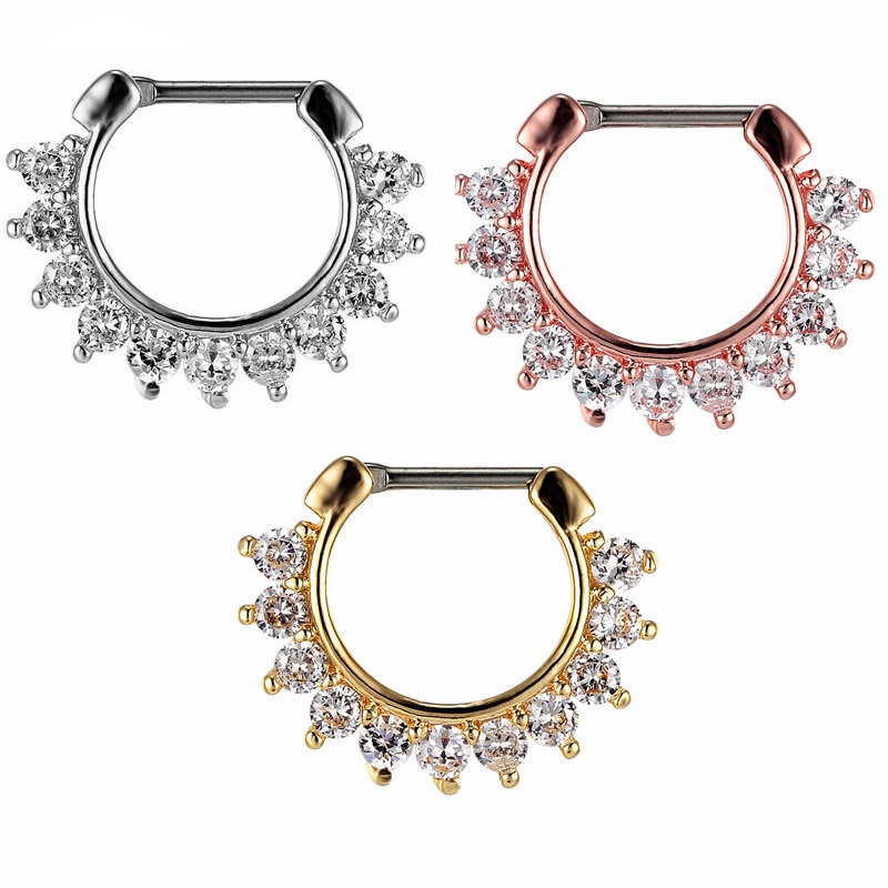 CZ Näsringar Septum, Titan