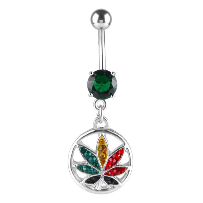 Navelpiercing Blad