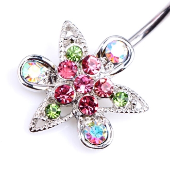Navel Belly Button Ring Body Piercing Jewelry - 4